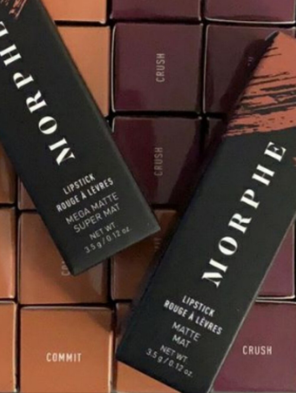 KISSY FACE Morphe Mega Matte Lipstick NWOB Full Size 0.12 oz./3.5g